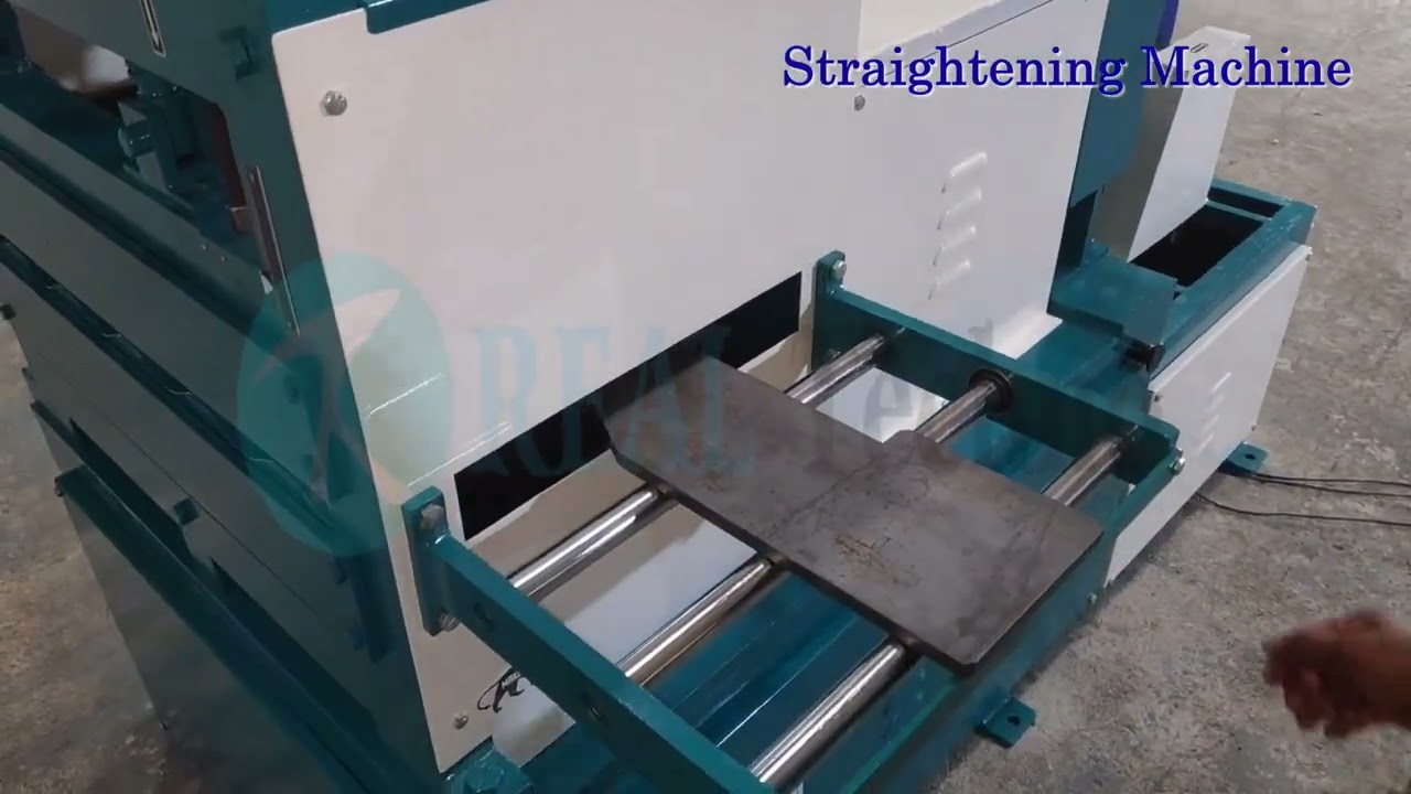 PLASMA CUT COMPONENT STRAIGHTENING MACHINE