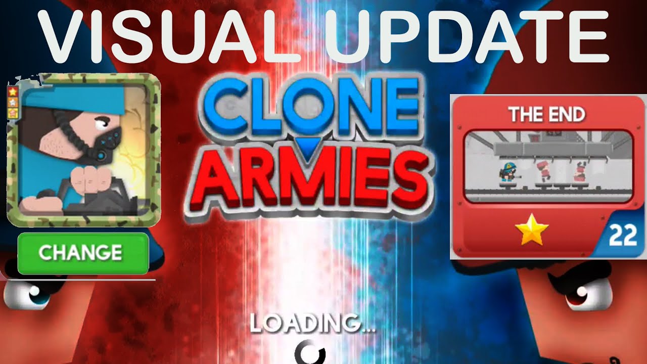 visual update                                        ⚔️clone armies