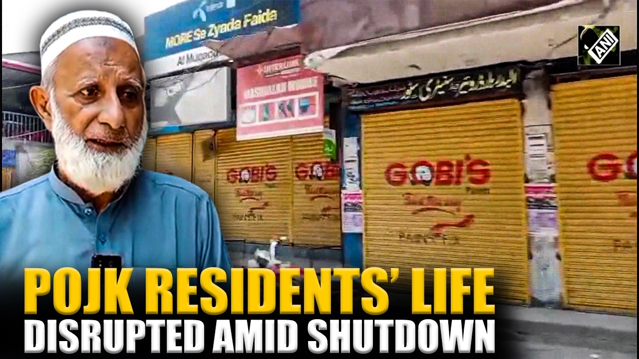 PoJK locals seek assistance from government as territory-wide shutdown disrupts daily life | J&K