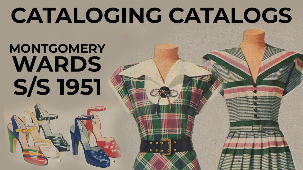 Summery 1950's Fashions // CATALOGING CATALOGS MW51