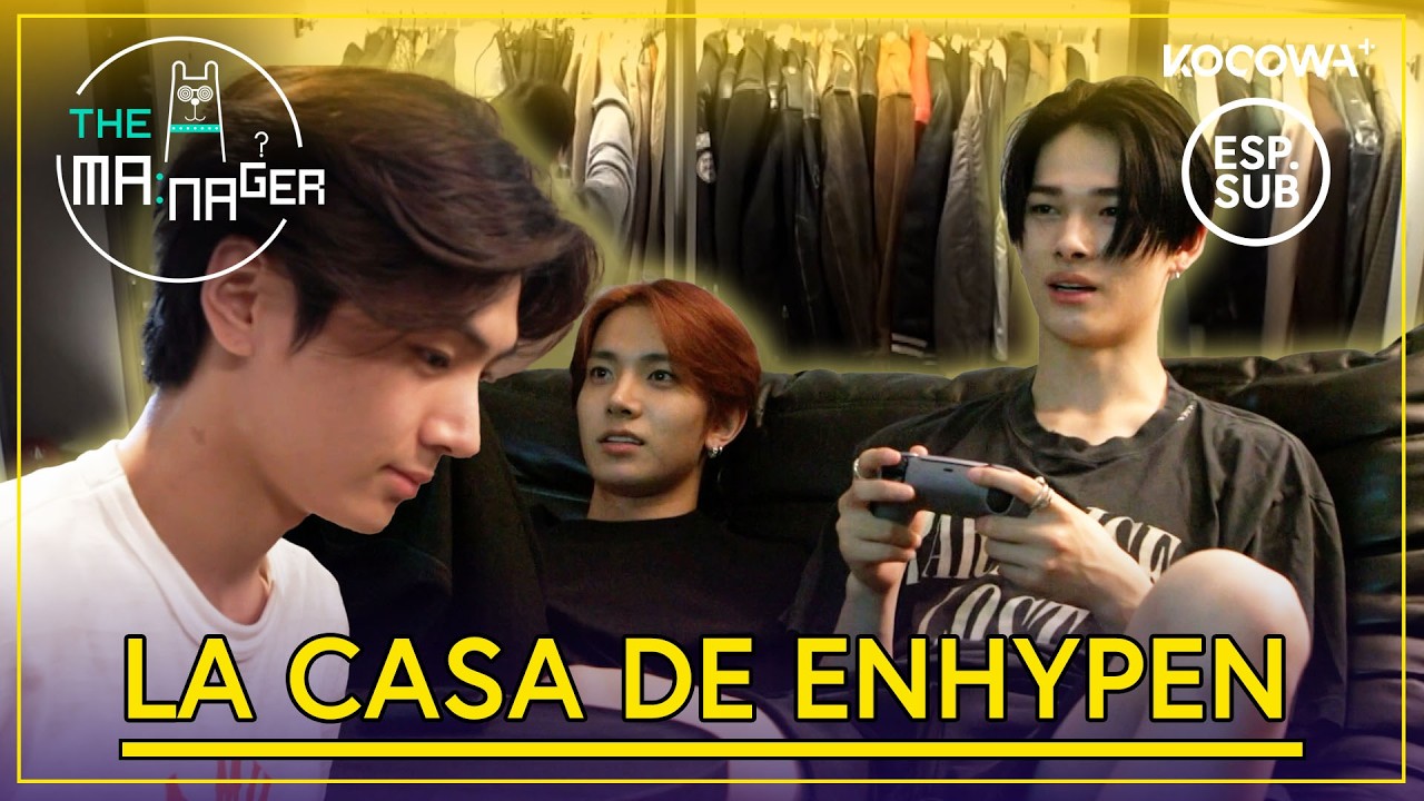 [ESP.SUB] ¡Primera Vez En El Dormitorio De ENHYPEN! 🏠✨ | The Manager EP306 | KOCOWA+ ESPAÑOL