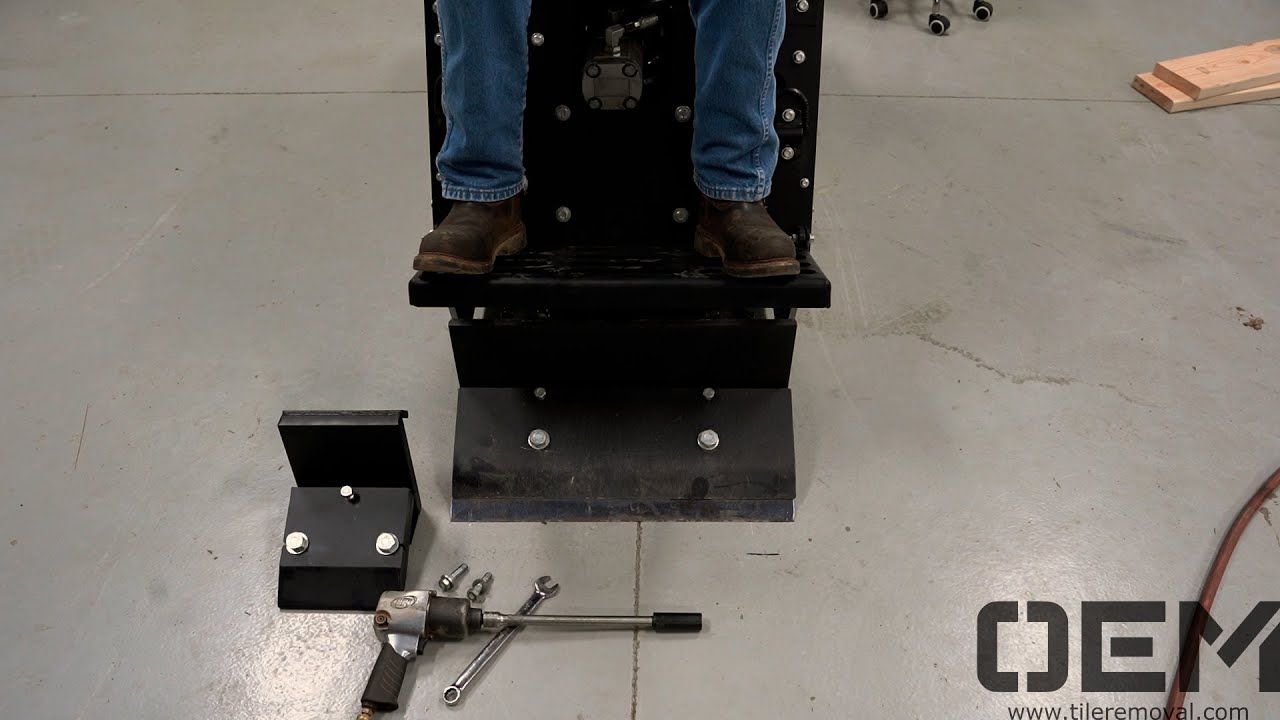 Blade Bar Change Tutorial for the Twister Floor Scraper