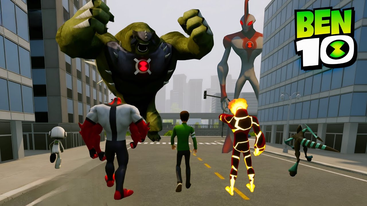 New ben 10 game is awesome|| rj rock