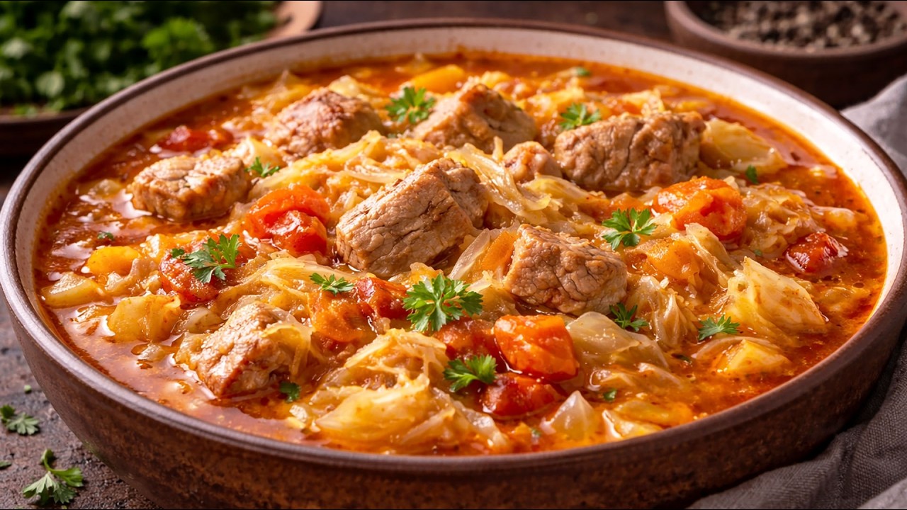 kako skuvati sladak kupus sa mesom recept