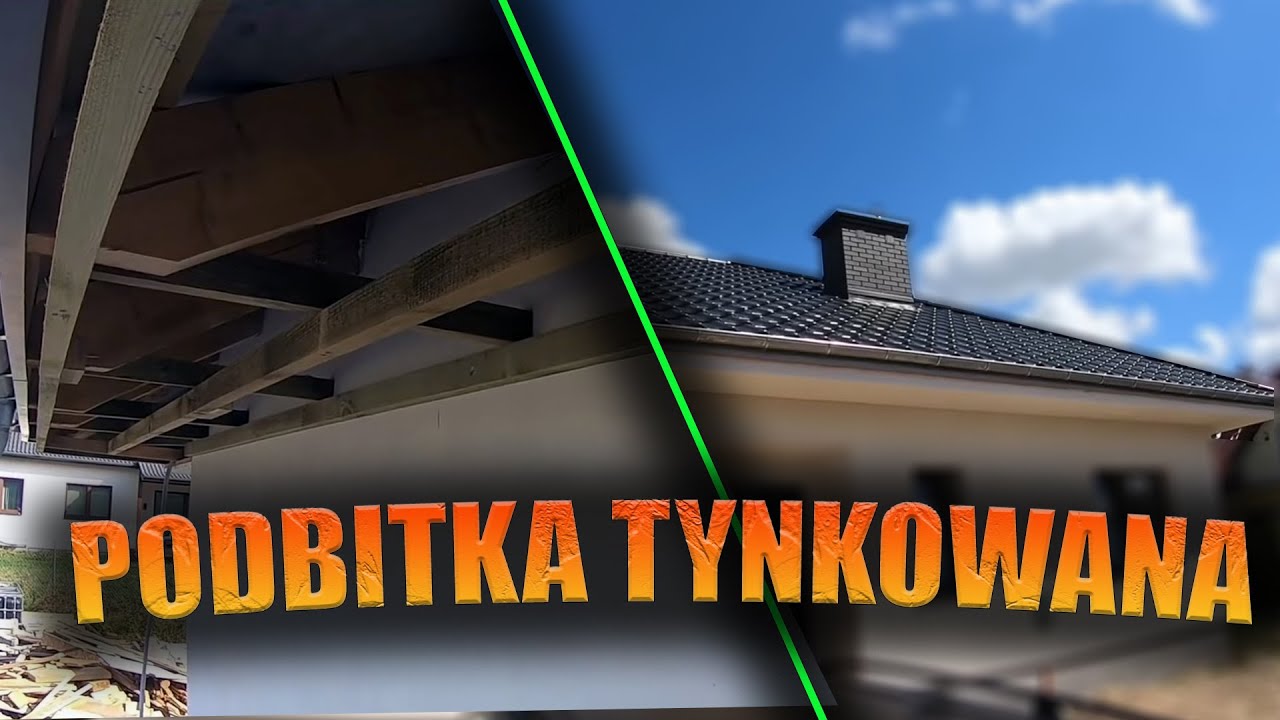 🔴EP.72 Jak zrobić podbitkę otynkowaną ? .Nasz dom parterowy