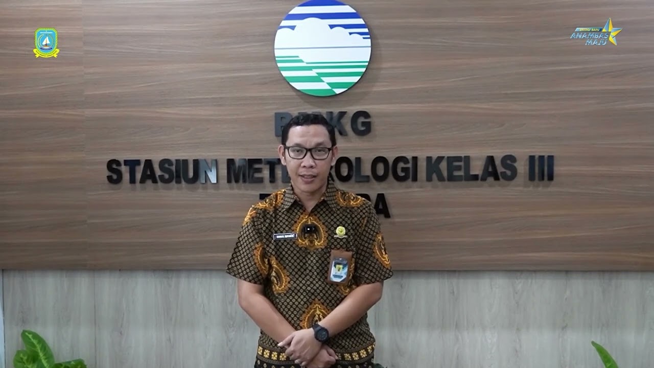 Ucapan Kepala BMKG Kab.Kep.Anambas ( 1 Tahun Kepemimpinan Aneng & Raja Bayu )