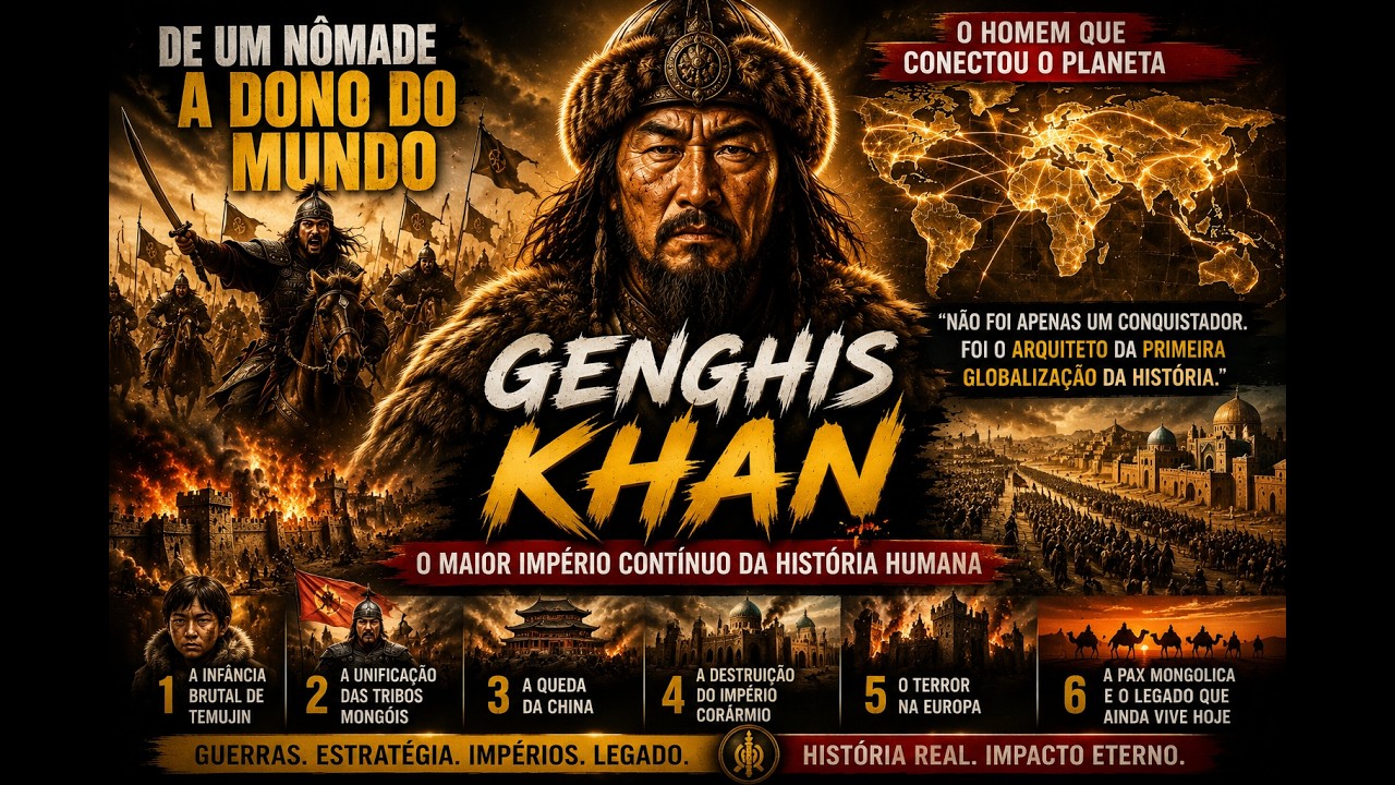 Genghis Khan – O Homem Que Destruiu Impérios