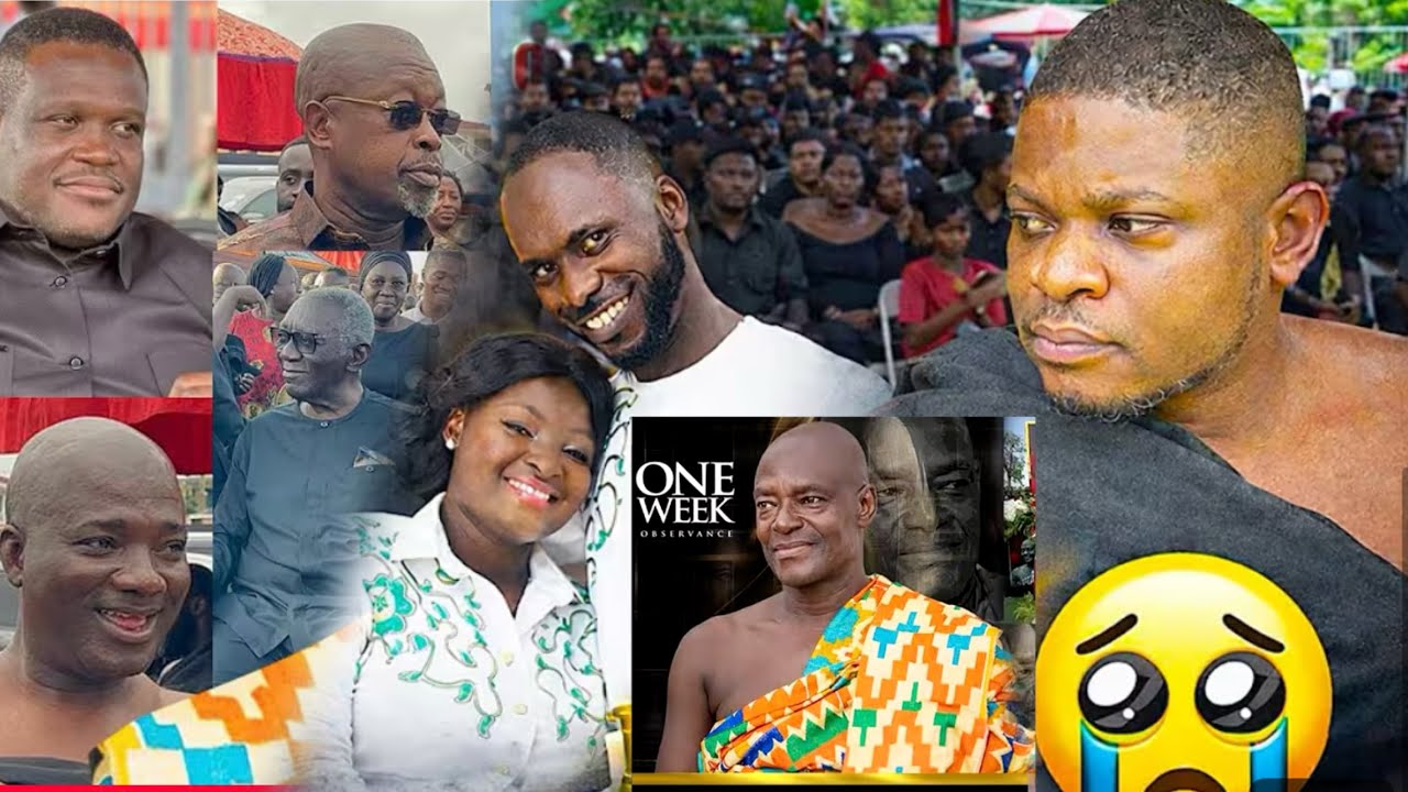 LIVE NOW 🔴 Very Sad😭Sammy Gyamfi's Father In-Law's One Week Observation💔