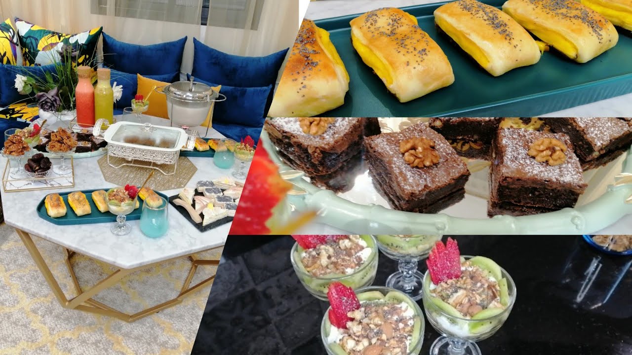 طبيلة رمضانية وصفات سهل منها مكاينش#براونيز#فطائر بالمايونيز#مملحات بالطوست