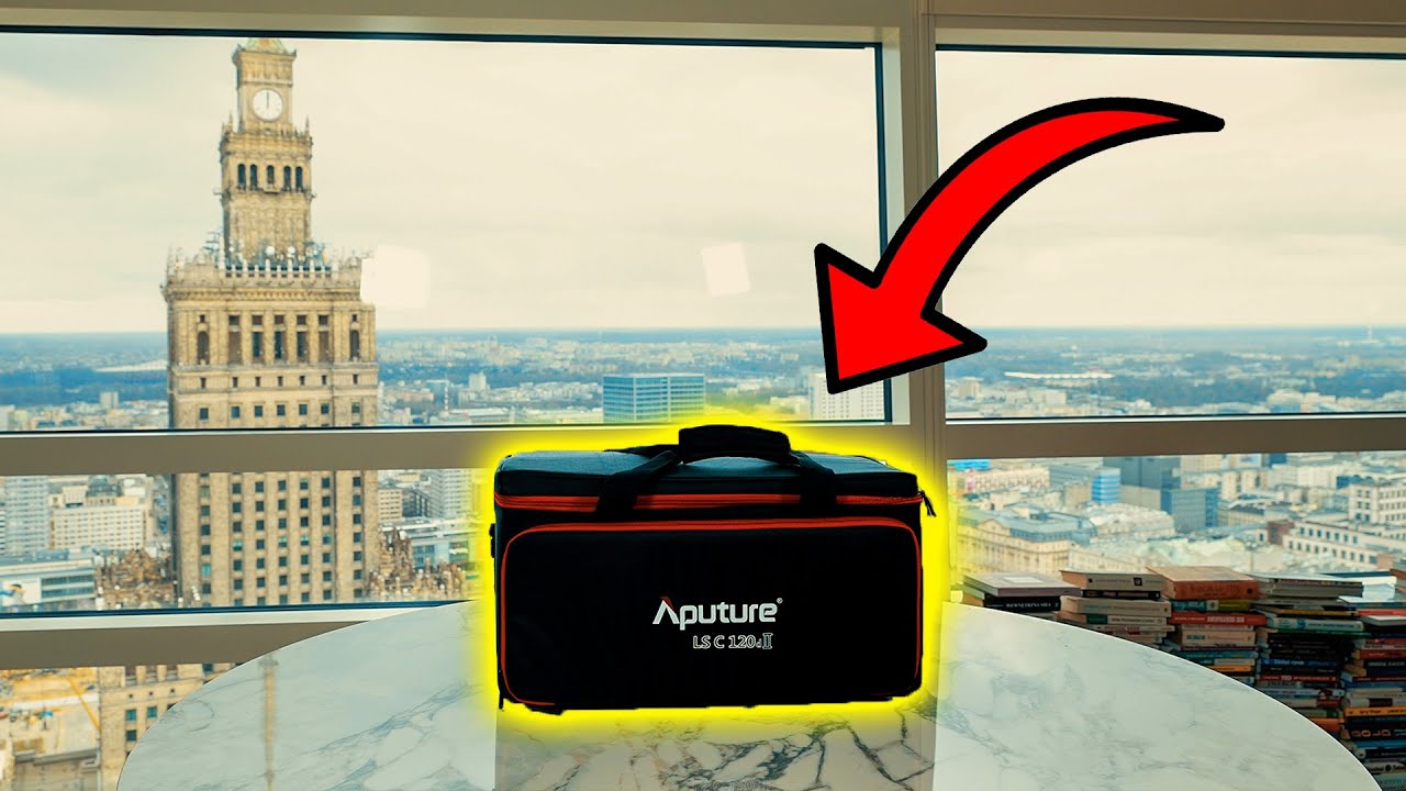 UNBOXING Najlepszej Lampy Do Filmowania - LED Aputure LS C120D Mark II