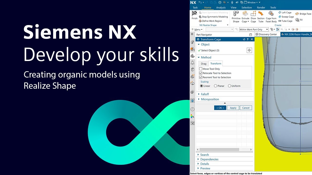 NX | Develop your Skills | Realize Shape