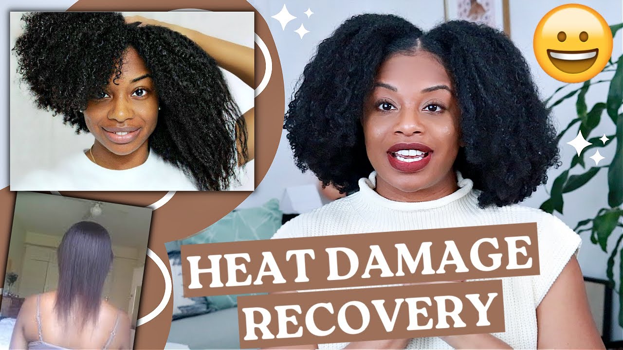 MY NEW NATURAL HAIR JOURNEY | Heat Damage Recovery