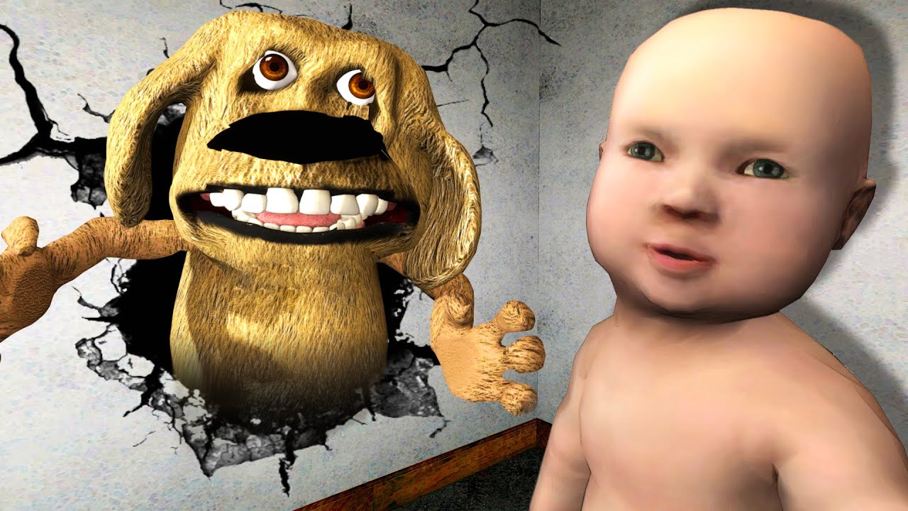 MY BABY FOUND TALKING BEN INSIDE THE WALLS IN GARRY'S MOD?!