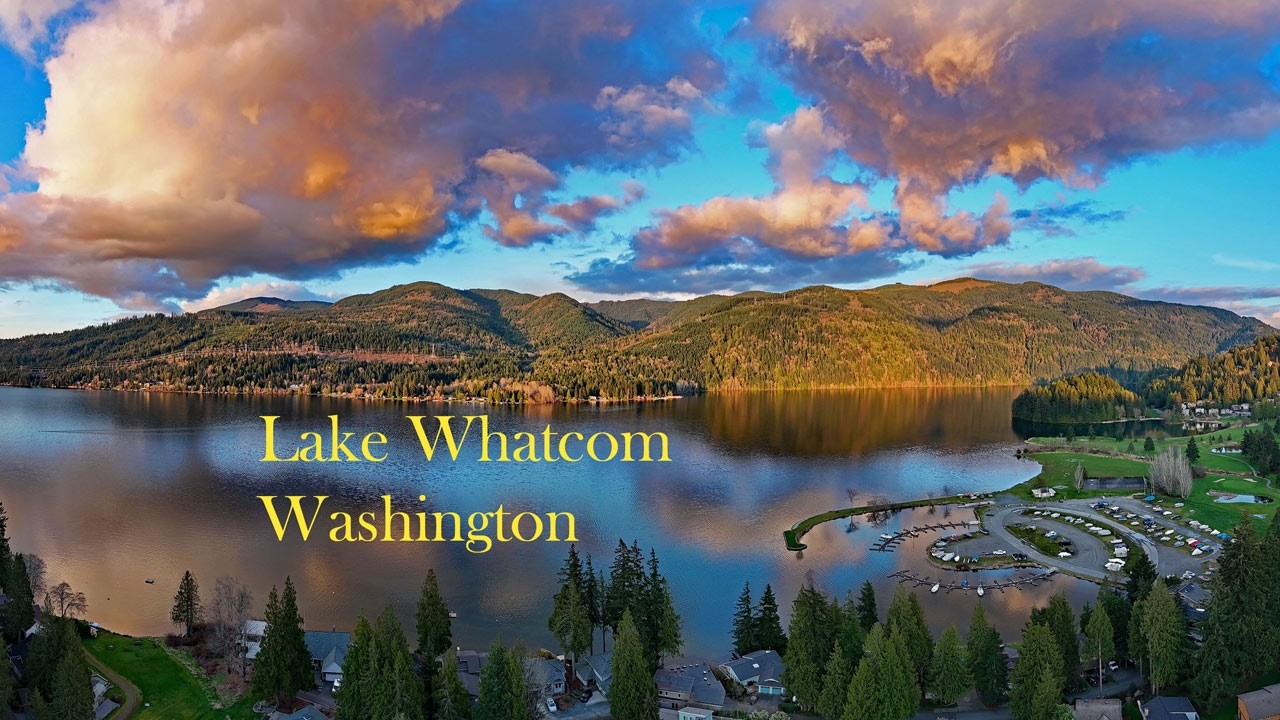 Lake Whatcom Washington | Scenic Drone Views, Kayaking & Relaxing Jazz Music