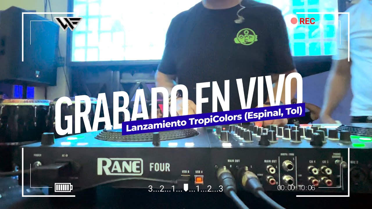 Revive parte de mi set, en en lanzamiento de la Discoteca Tropicolors en Espinal (Tol)