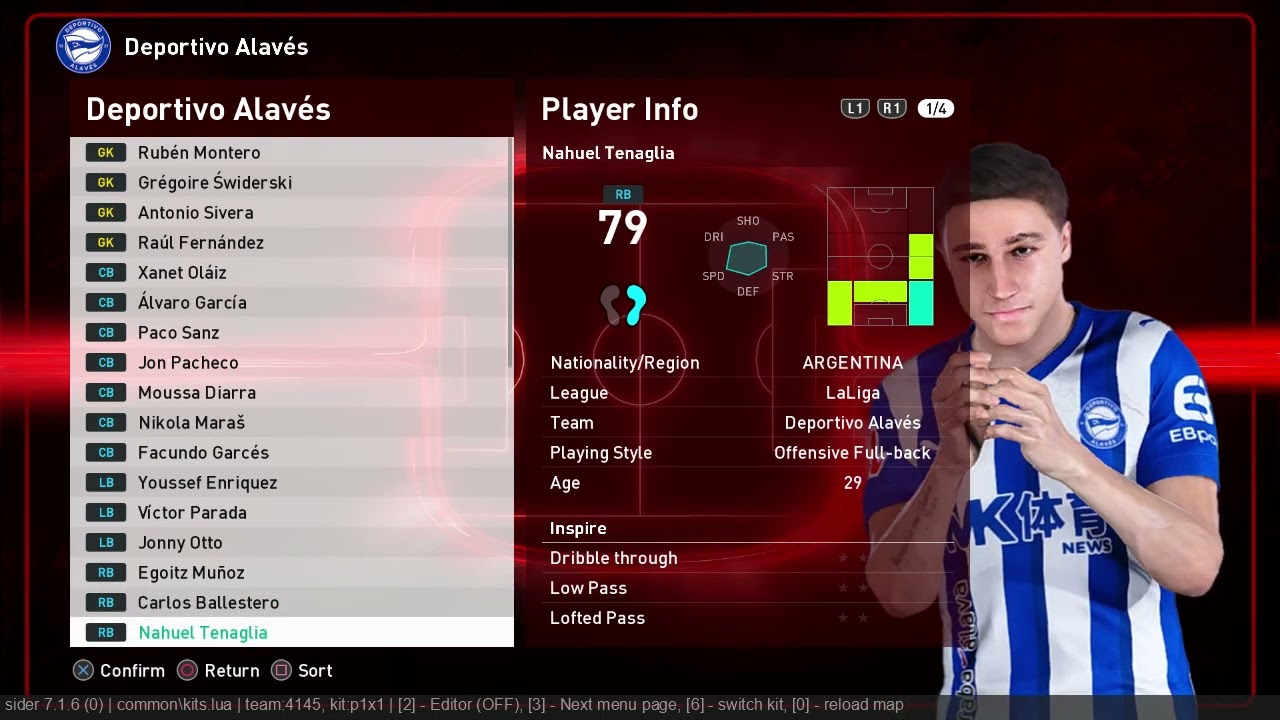 Deportivo Alavés 2025/2026 Facepack PES 2021-SPFL2026