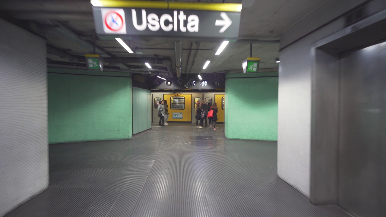 Italy, Naples, metro ride from Rione Alto to Montedonzelli