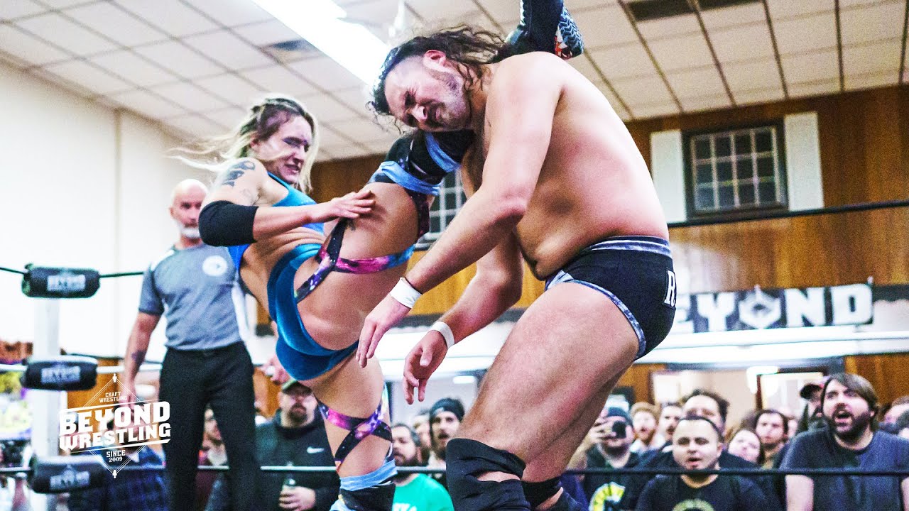 [Free Match] Kris Statlander vs. Anthony Greene | Beyond Wrestling (Intergender AEW Dark NXT EVOLVE)