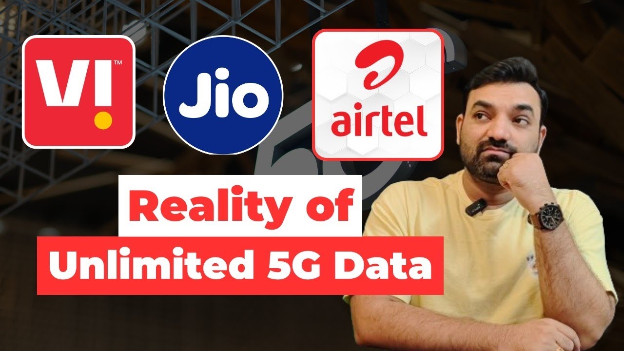 Real Unlimited 5G Data.? | Jio 5G Vs Airtel 5G Vs Vi 5G #jio5g #vi5g #airtel5g #telecom #unlimited