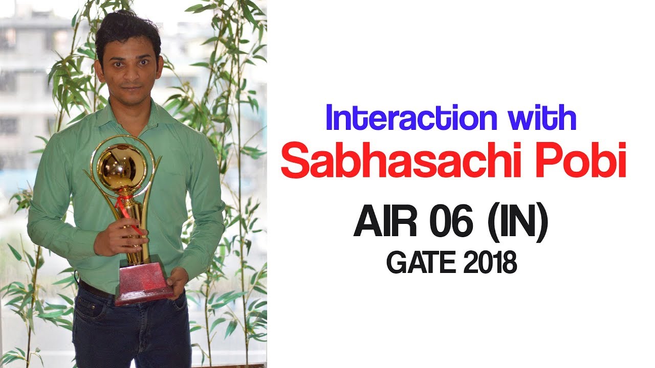 Sabhasachi Pobi | AIR- 06 (IN) in an interaction with Sujay Jasuja Sir