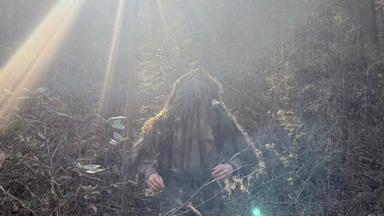 How to build a ghillie (cobra hood) “testing the hood”
