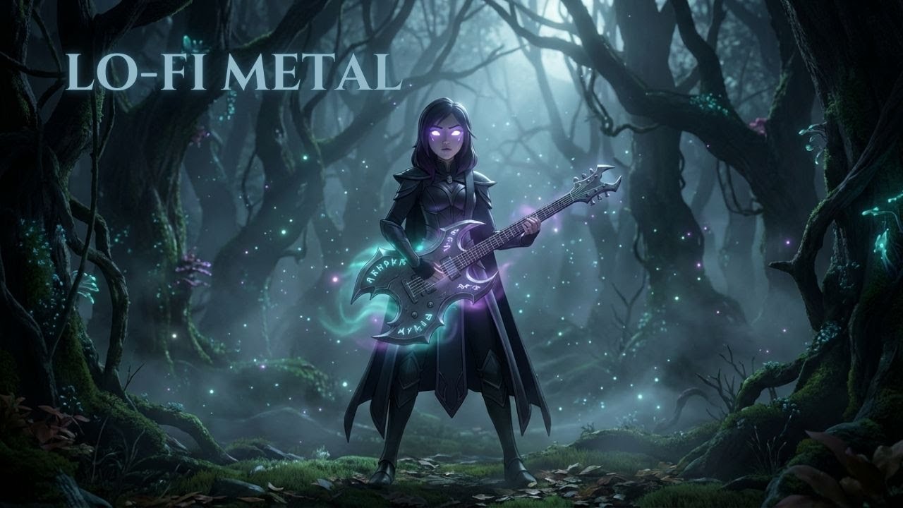 Dark Woodland Lo-Fi Metal &mdash; Shadow Guitarist