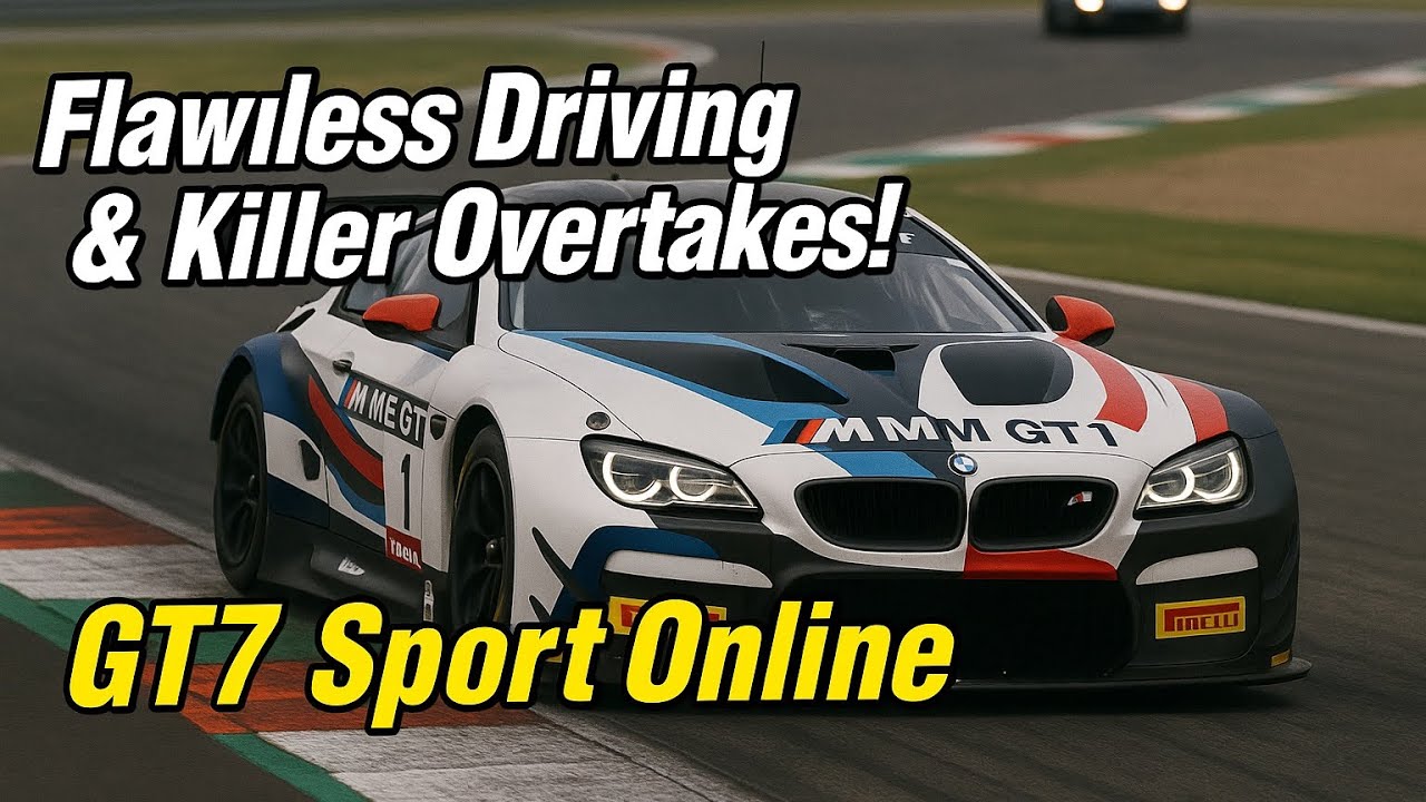 Flawless Driving & Killer Overtakes! GT7 Online Showdown