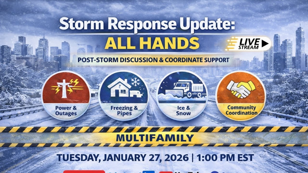 Winter Ops Update: Multifamily All Hands LIVE