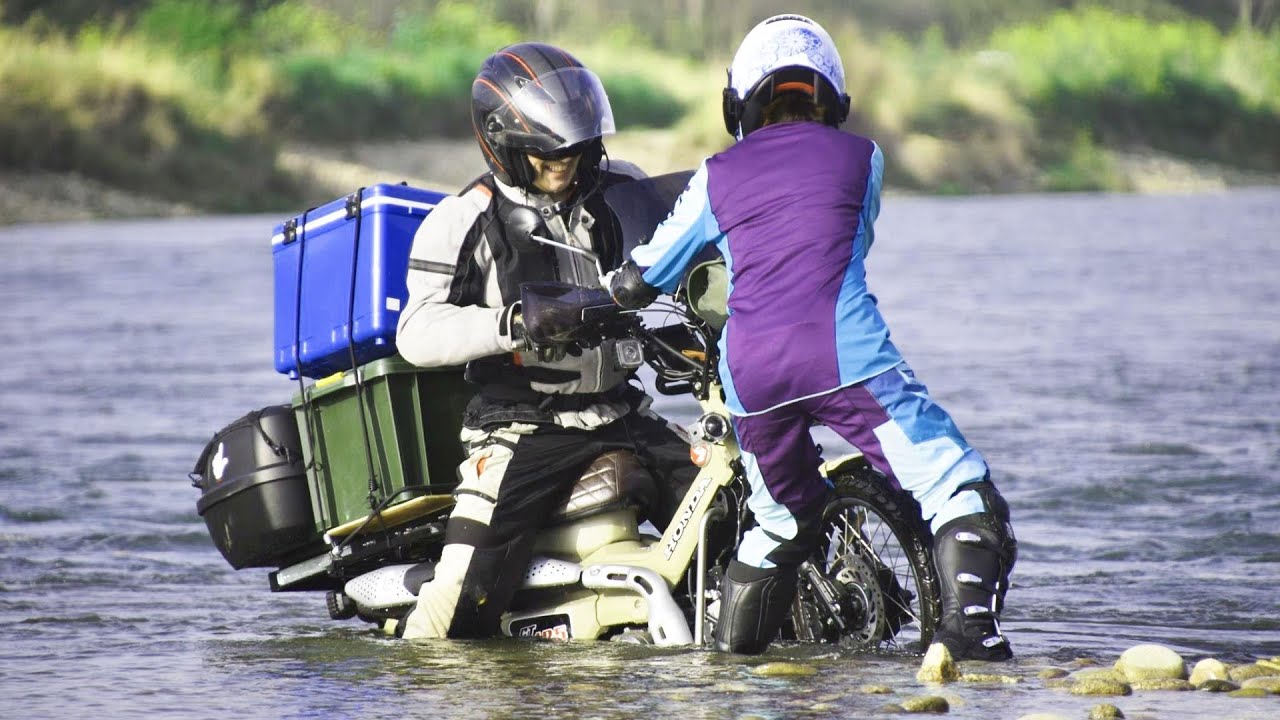 ハンターカブ水没か？