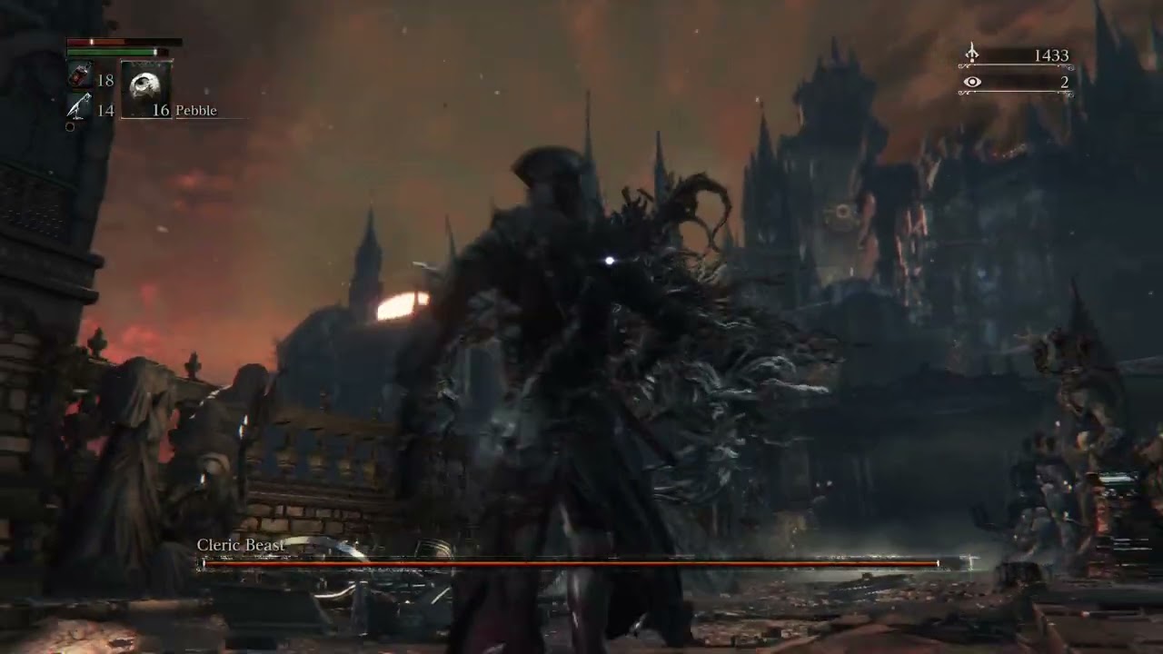 Bloodborne PS5 Blind pt1 Cleric Beast