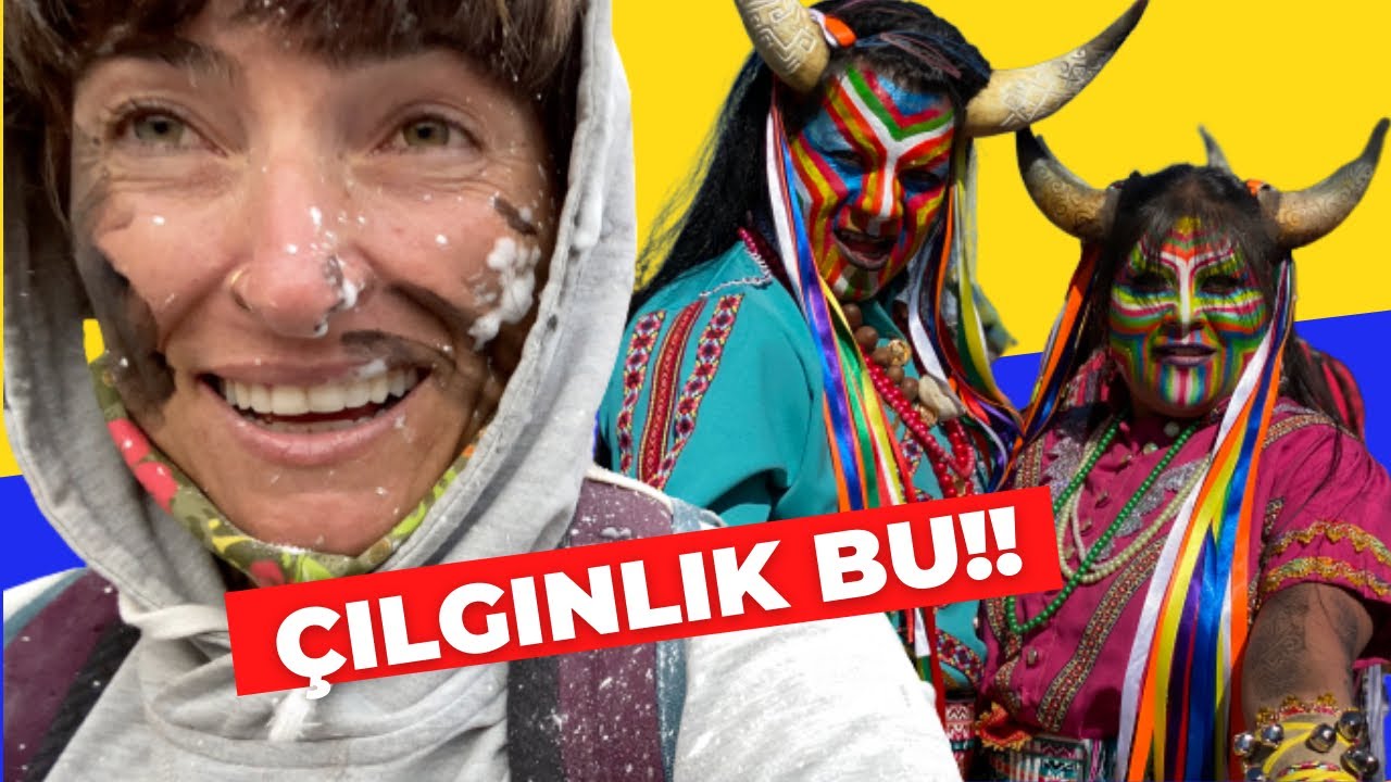 Kolombiya'da Karnaval Çılgınlığı - Siyahlar&Beyazlar Karnavalı