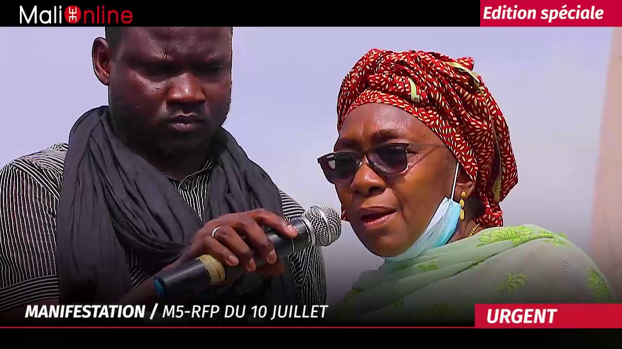 Manifestation du 10 juillet 2020 du M5-RFP