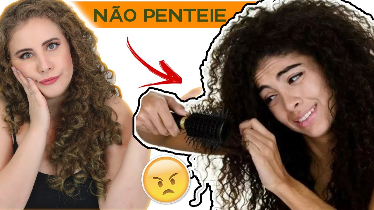 NUNCA PENTEIE O SEU CABELO ONDULADO QUANDO ESTIVER SECO! Saiba o por quê