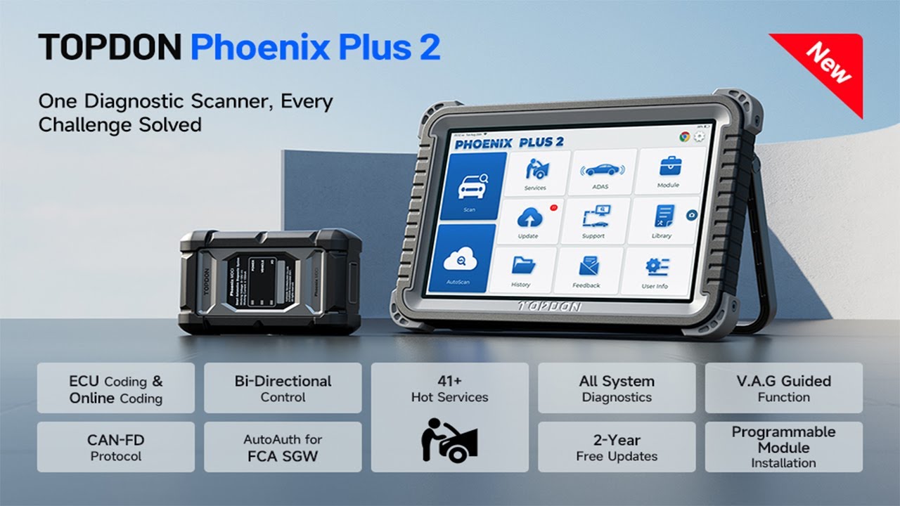 Topdon Phoenix Plus 2 | Car Diagnostic Tool