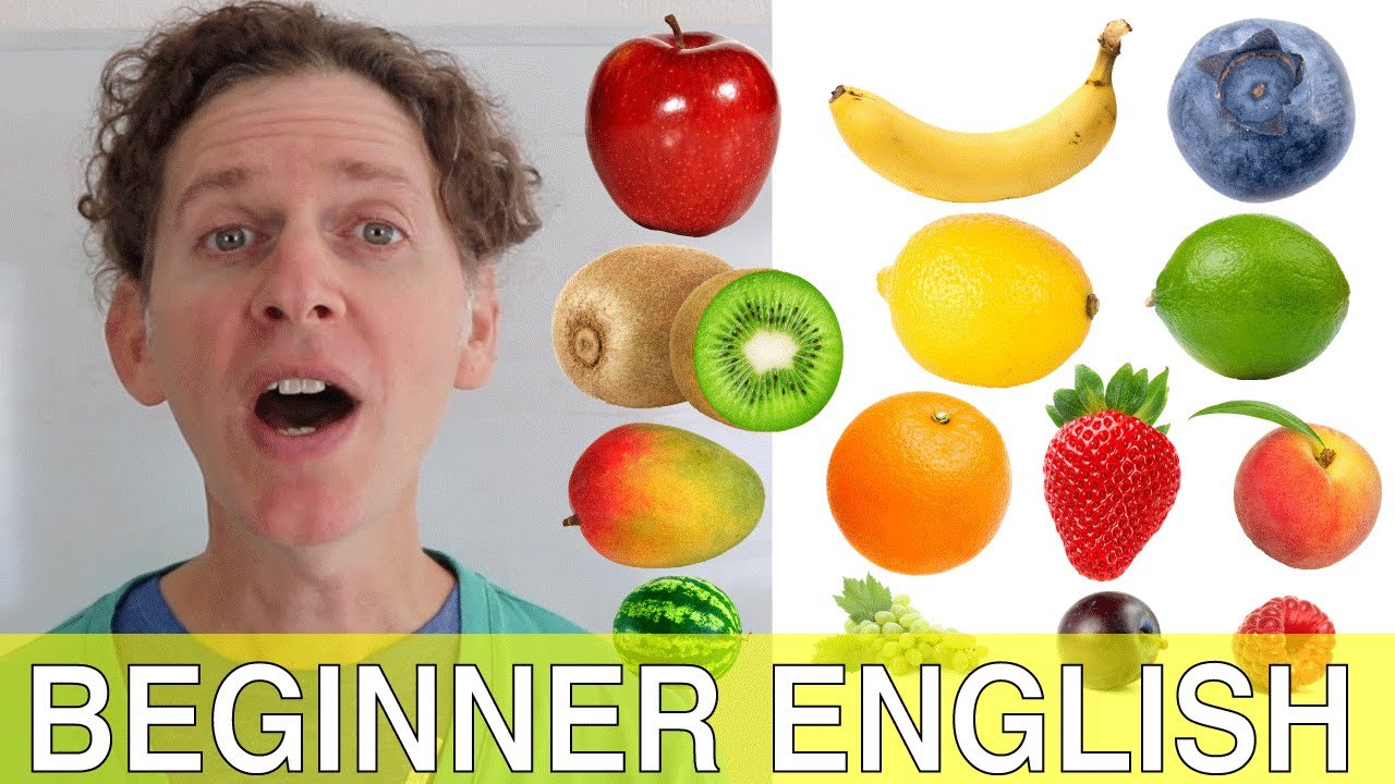 Fruit in English - Beginner English