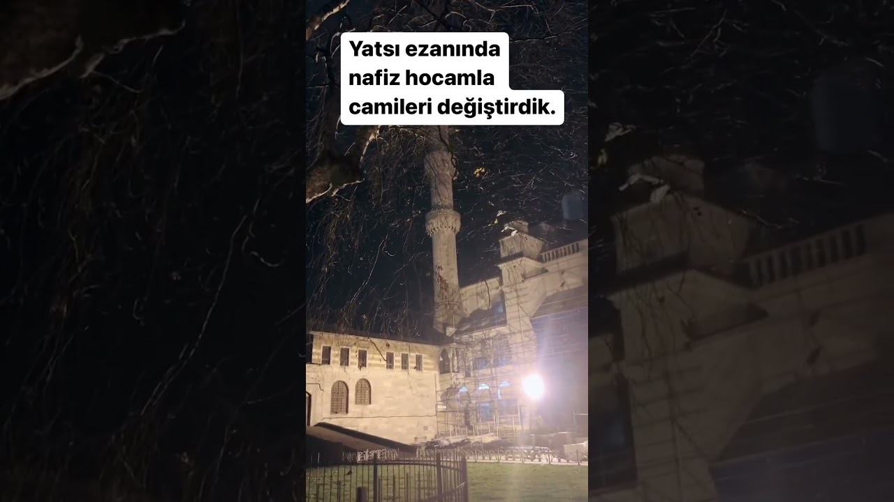 Ayasofyai Kebir Camii Sultanahmet Camii Yatsı Ezanı (Şükrü ASILEREN~Nafiz DUMAN)25.01.2023