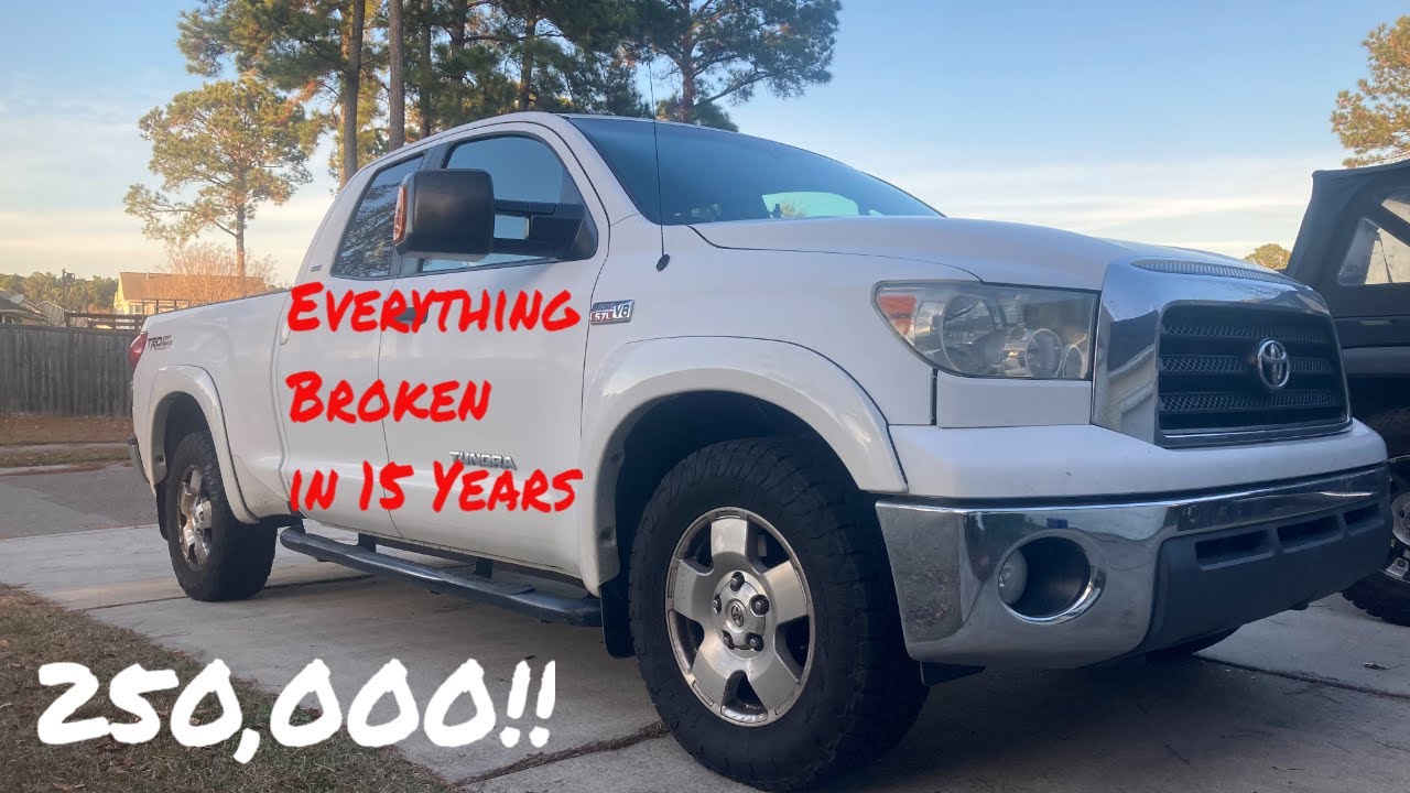 Обзор Toyota Tundra с пробегом 250 000 миль: всё сломалось за 15 лет