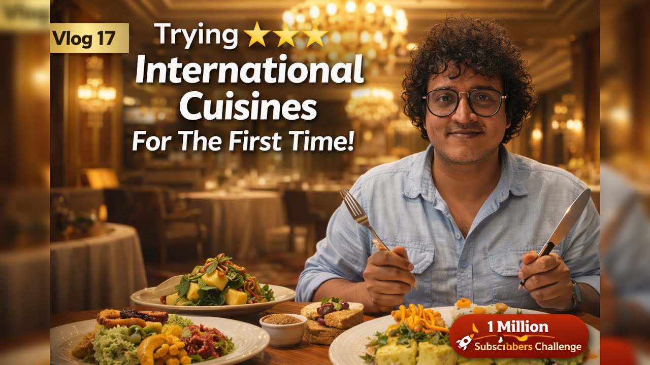 Trying 7Star International Cuisines as An Event Manager | 1 Million Subscribers Challenge |￼