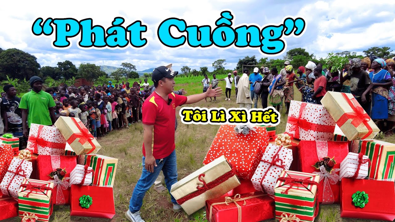 Đông Paulo || Dân Bản “Phát Cuồng” Với Số Lượng Quà Đồ Sộ Đầu Năm Mới