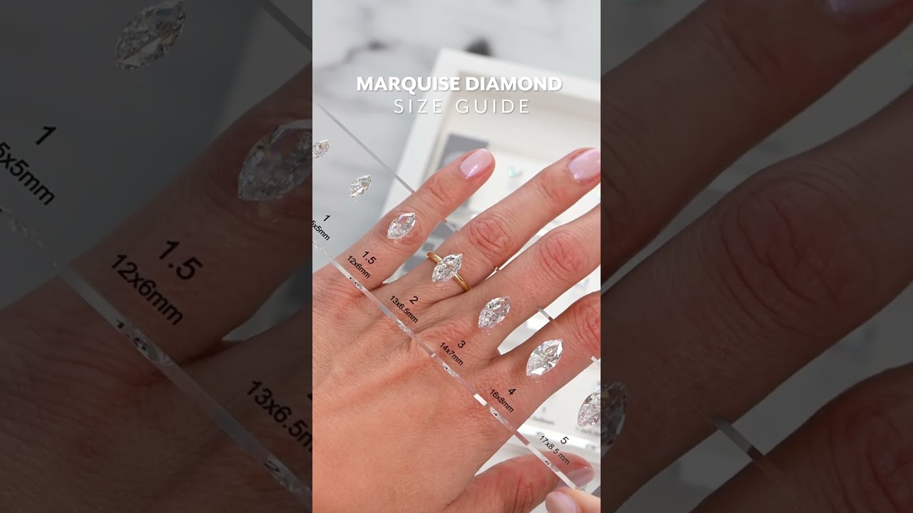Marquise Diamond Size Comparison: Find the Perfect Carat for Your Engagement Ring