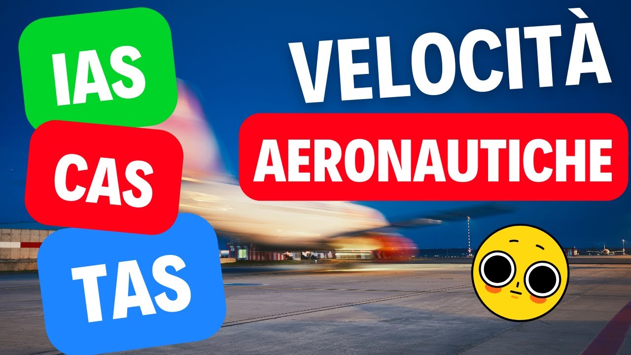 Calcolare le velocità del volo! IAS, CAS, TAS, GS