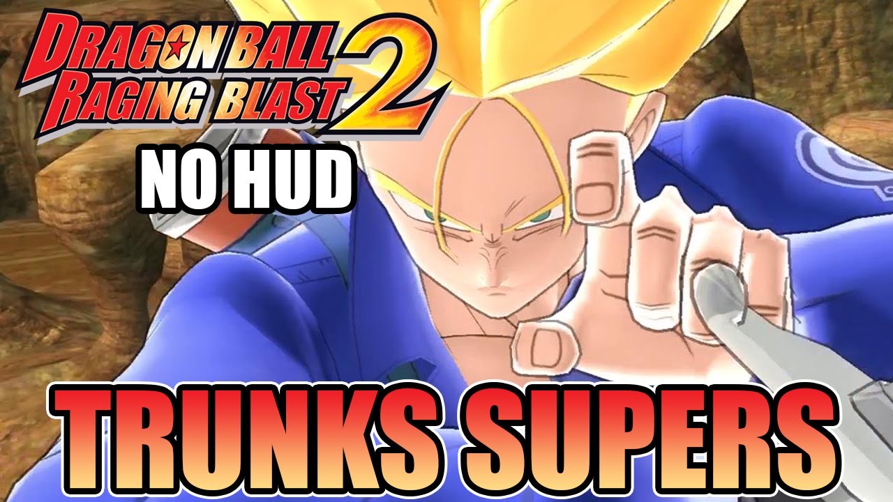 DBZ RB2 Movesets [NO HUD] - Trunks with Sword