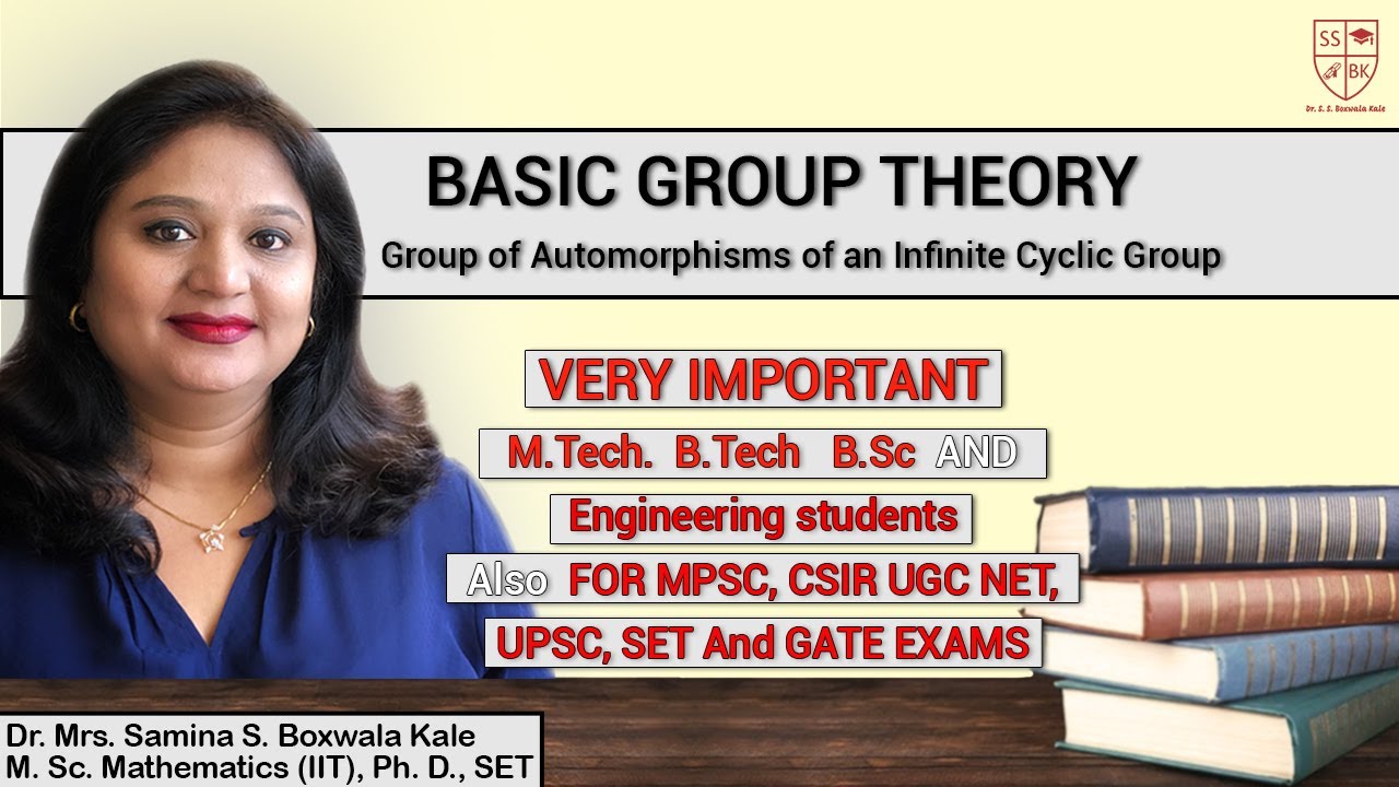 Group of Automorphisms of an Infinite Cyclic Group - Chapter 10 - Lecture 4