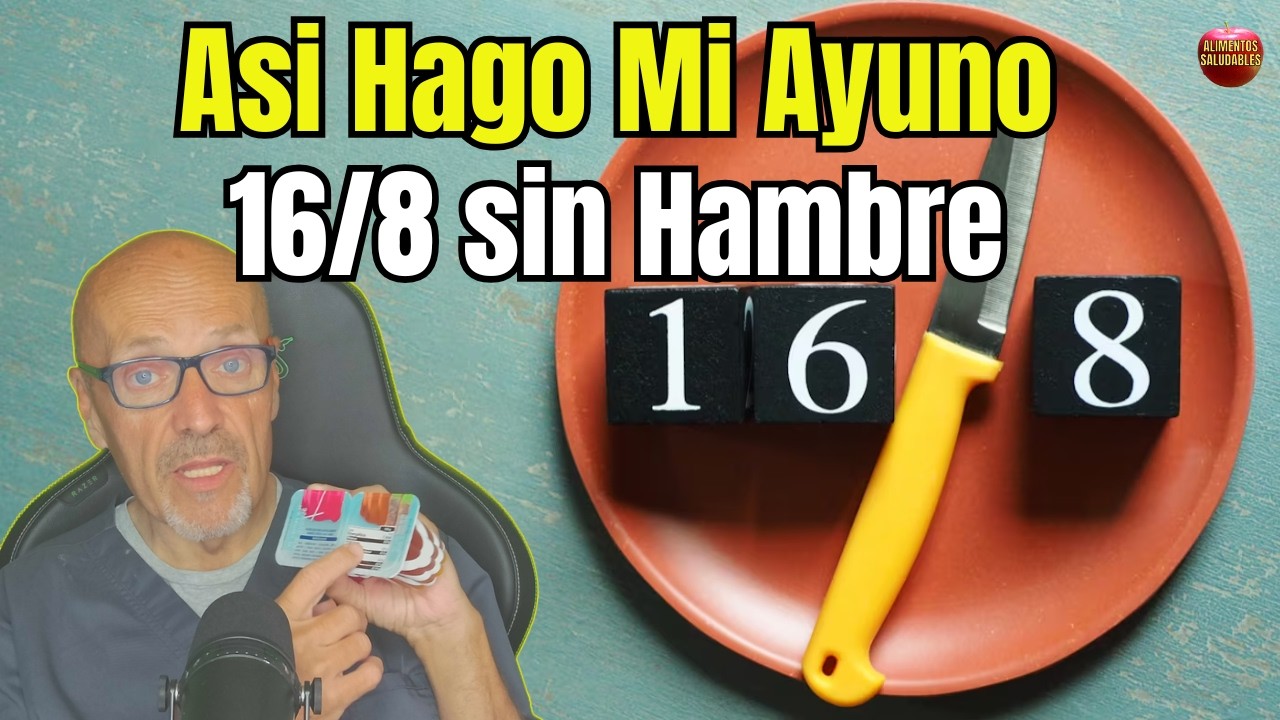 ⏳🔥  MI TRUCO PARA HACER EL AYUNO INTERMITENTE DE 16 HORAS (16/8 ) Y PERDER PESO SIN ESFUERZO⏳🔥