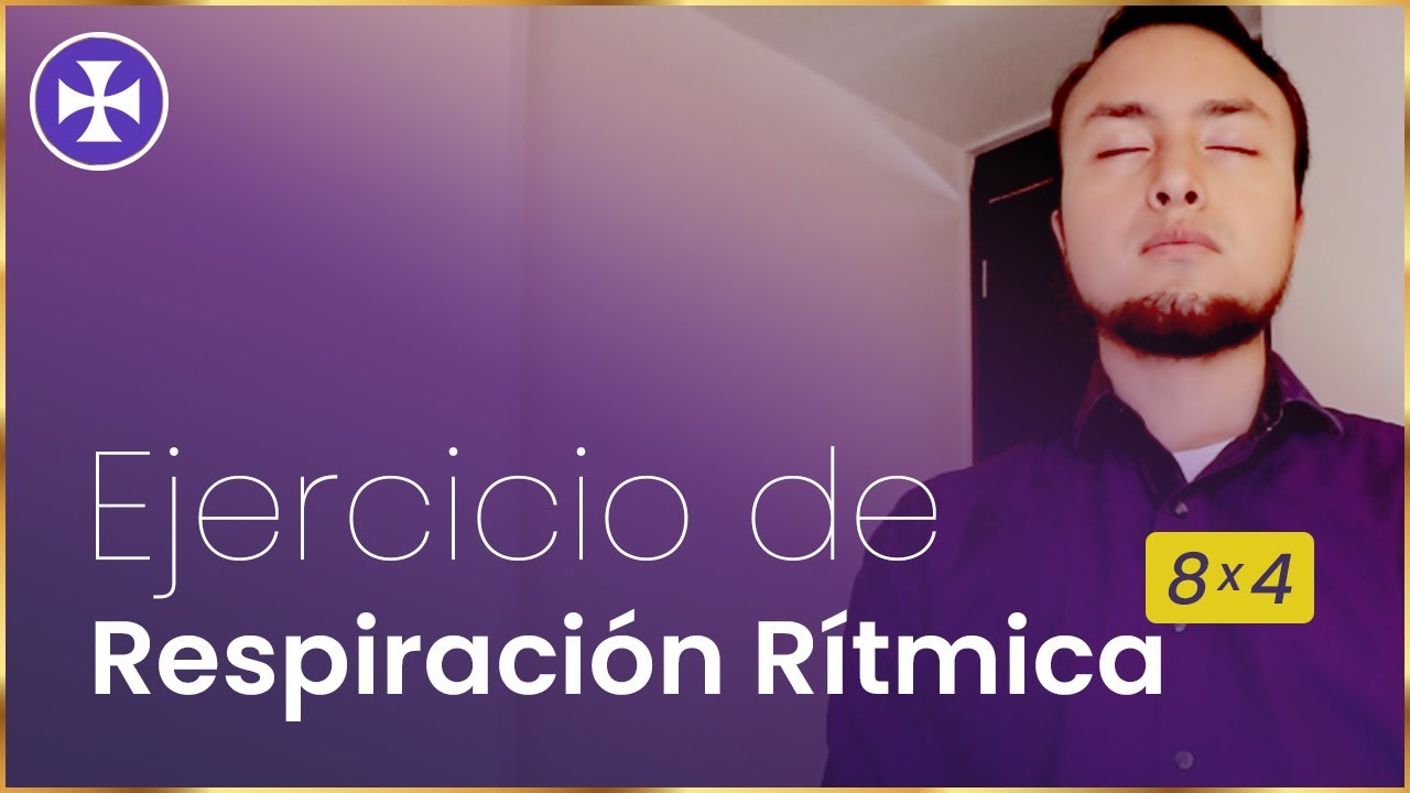 Ejercicio de respiración pránica | Respiración rítmica con conteo 8x4