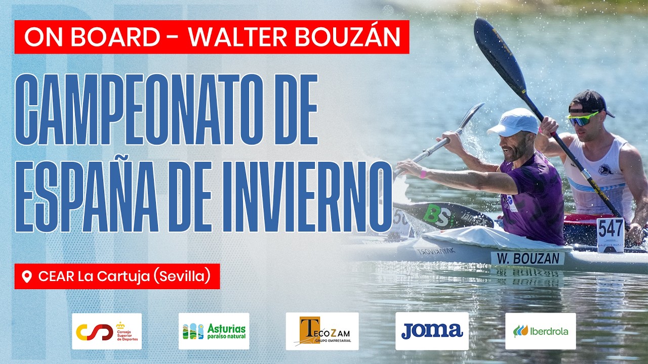 ‼️ On Board | Walter Bouzán, bronce Campeonato de España K1 5000 - Temporada 2026