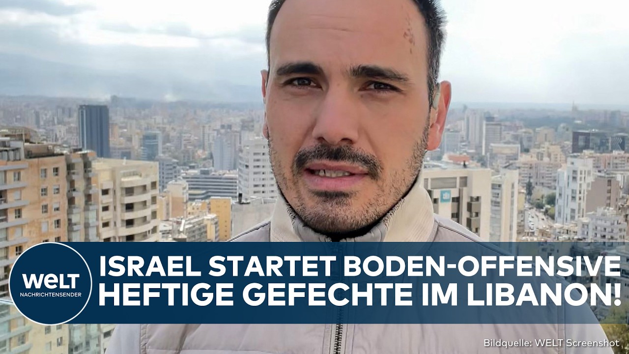IRAN: Boden-Offensive! Israel greift Hisbollah an! Heftige Gefechte im Libanon