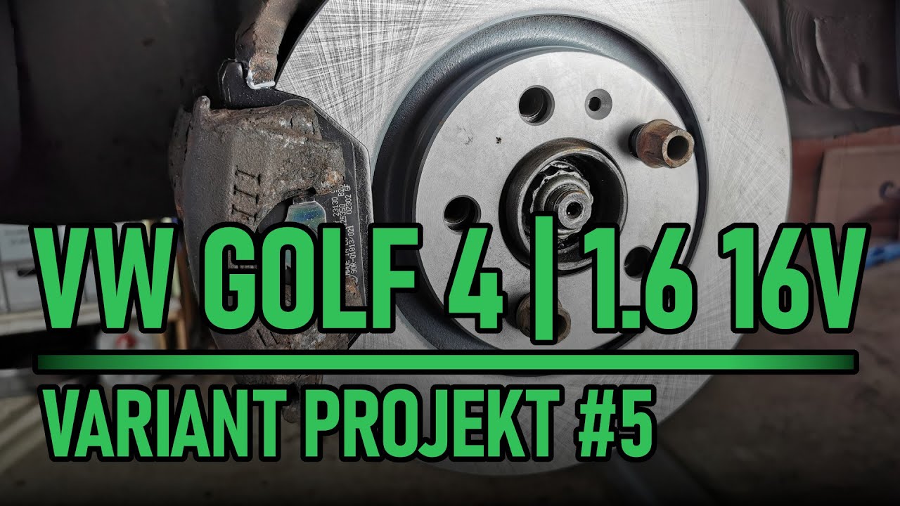 VW Golf 4 1.6 16V | Das Variant Projekt - Domlager und passende Bremsen [205] Teil 5/6 👨‍🔧