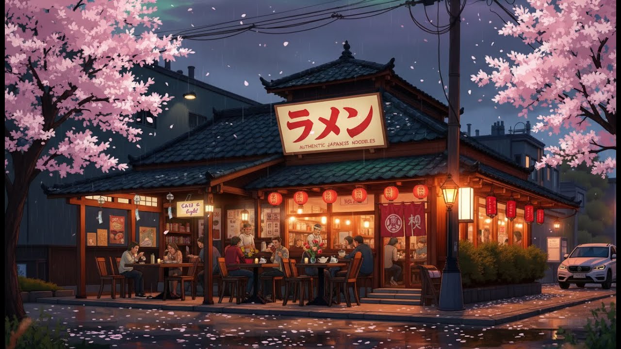 Rainy Night Vibes 🌧️ Cozy Lofi Hip Hop Beats to Study, Relax, Chill & Works