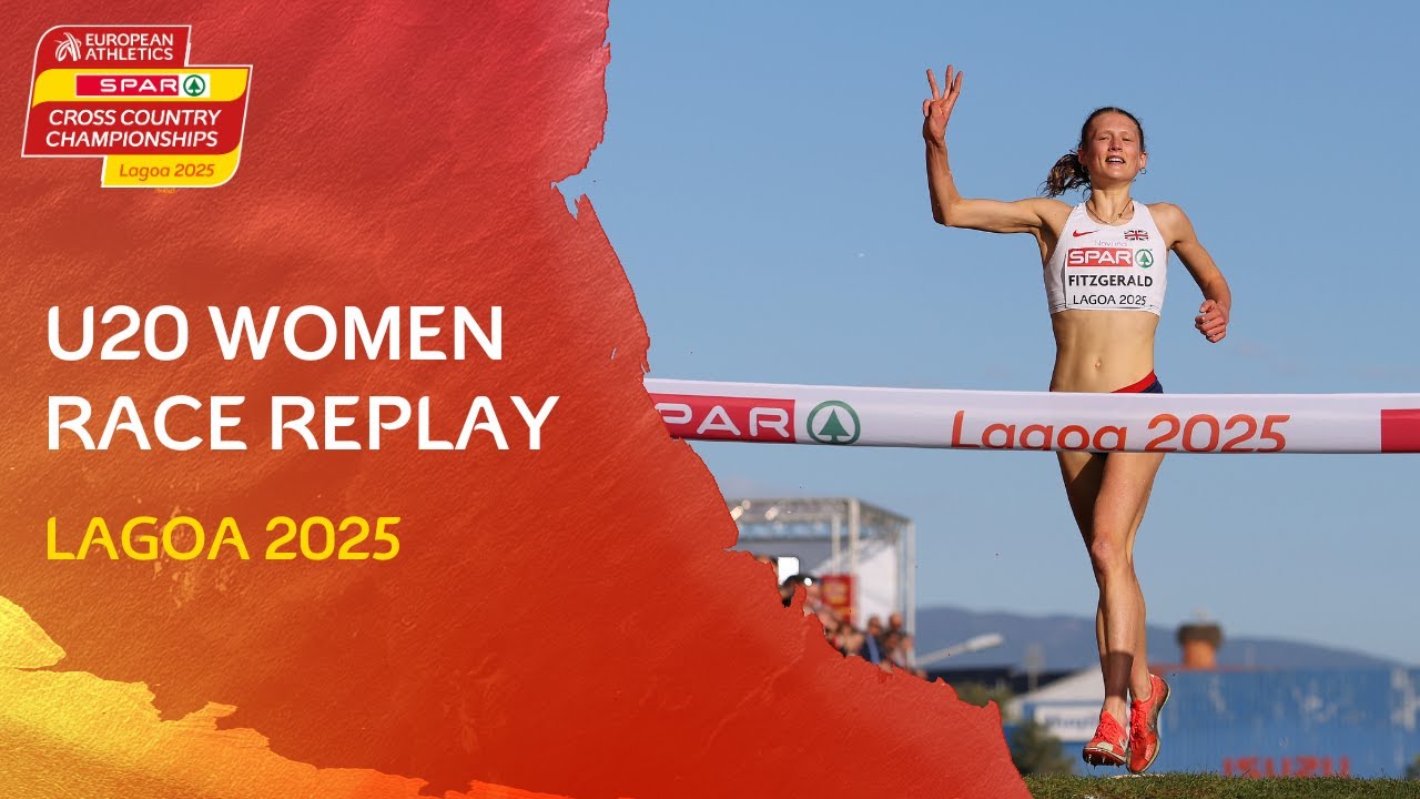 FITZGERALD 🇬🇧 destroys the field | Race REPLAY | 2025 U20 Women European Cross Country Championships